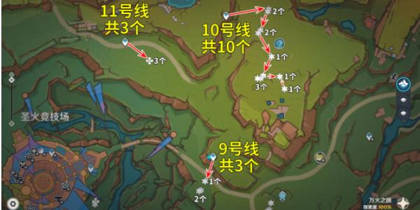 原神颗粒果在哪采集,原神颗粒果采集路线介绍,原神