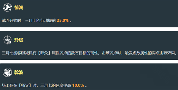崩坏星穹铁道巡猎三月七技能是什么,崩坏星穹铁道巡猎三月七技能介绍,星穹铁道