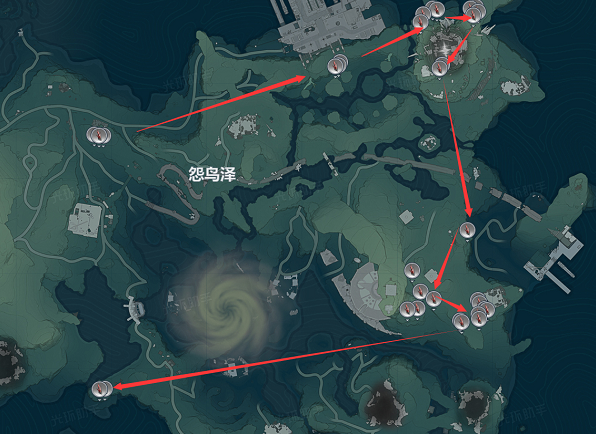 鸣潮红针晶簇怎么采集,鸣潮红针晶簇采集路线分享,鸣潮