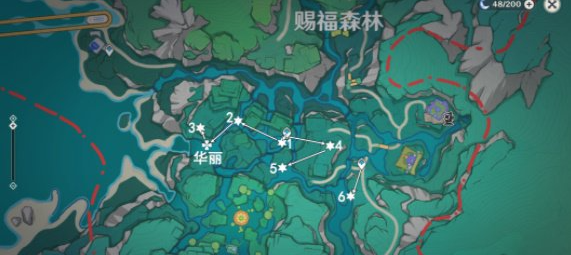 原神赐福森林纸蛙跳远怎么解密,原神赐福森林纸蛙跳远解谜攻略,原神