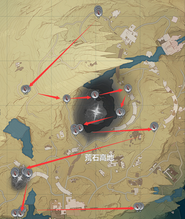 鸣潮红针晶簇怎么采集,鸣潮红针晶簇采集路线分享,鸣潮