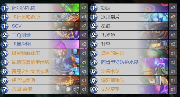 炉石传说星舰萨卡组怎么搭配,炉石传说星舰萨卡组搭配攻略,炉石传说