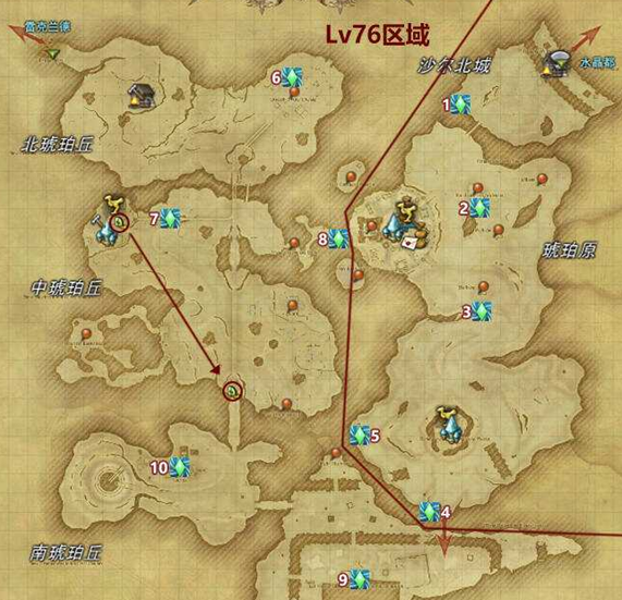 ff14风脉怎么找,ff14风脉泉位置分享