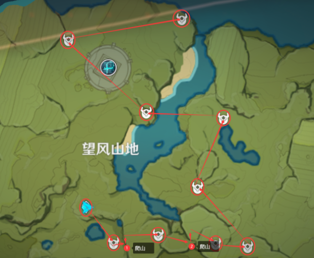 原神4.5落落莓在哪采集,原神落落莓采集路线分享,原神