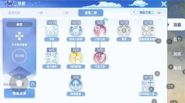 仙境传说爱如初见牧师怎么加点,仙境传说爱如初见牧师技能加点方案推荐