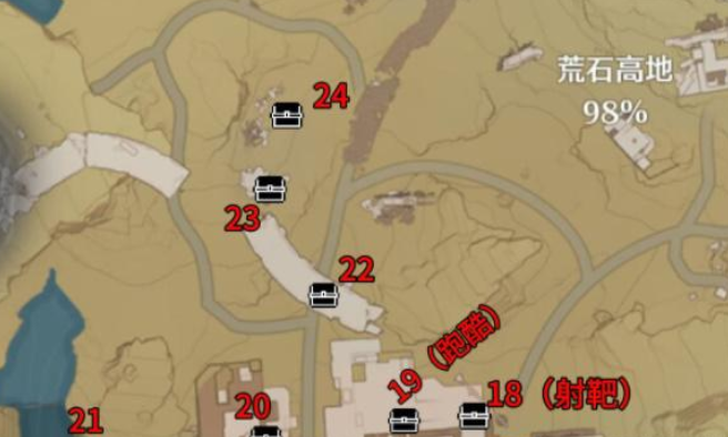 鸣潮荒石高地位置怎么找,鸣潮荒石高地收集路线分享,鸣潮
