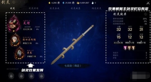 剑灵2剑灵能力值是什么,剑灵2剑灵能力值介绍