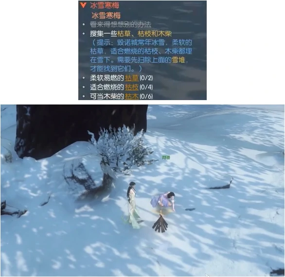 逆水寒手游冰雪寒梅奇遇怎么做,逆水寒手游冰雪寒梅奇遇任务攻略,逆水寒