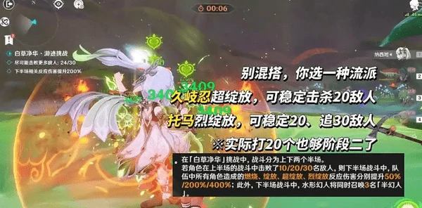 原神纳西妲的绘想游迹挑战关卡怎么通关