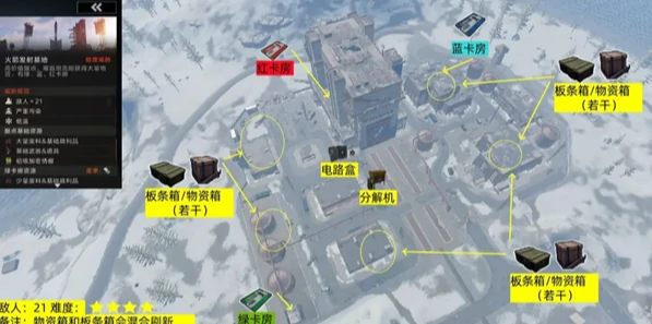 失控进化据点物资位置大全