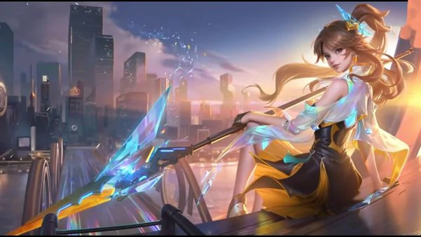 王者荣耀登录领限时点券，免费换全新传说皮肤云缨-幻光神枪