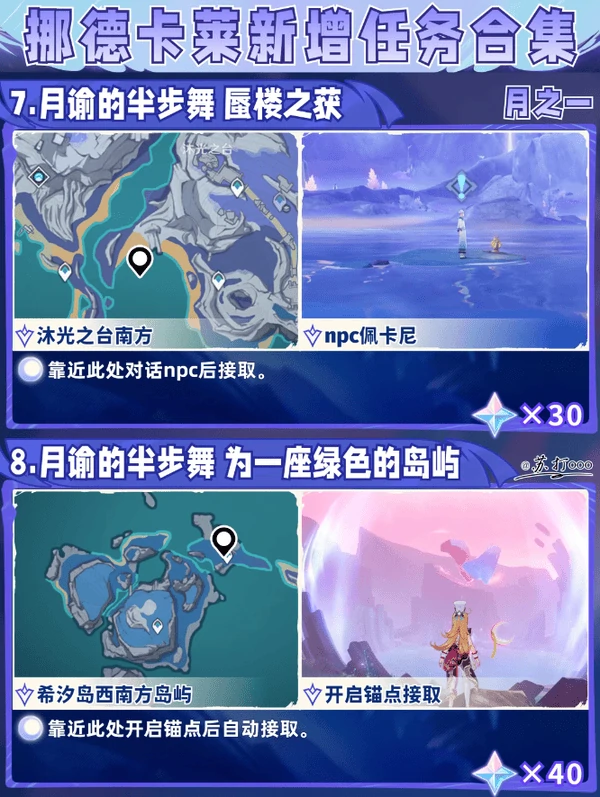 原神挪德卡莱任务合集