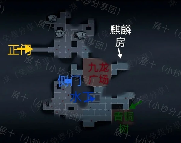 超自然行动组昆仑秘境噩梦上半地图小抄攻略