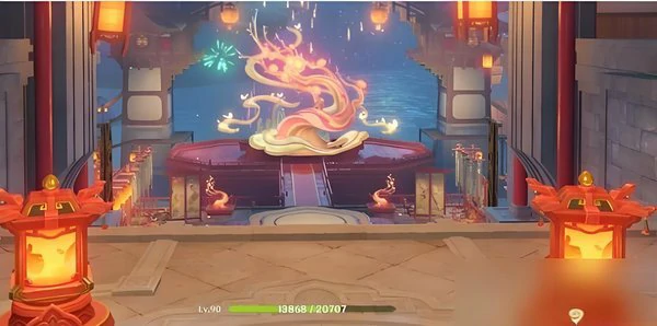 原神海灯节烟花筒在哪