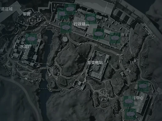 三角洲行动井盖位置大全