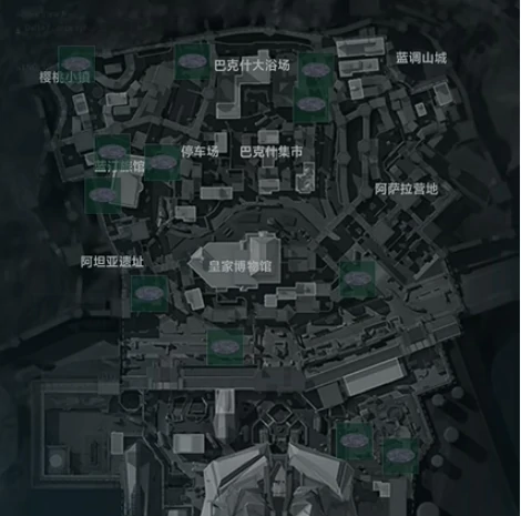 三角洲行动巴克什井盖在哪