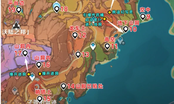 原神5.5火神瞳位置大全