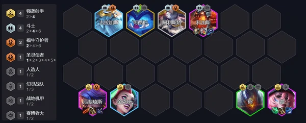 云顶之弈s14强袭斗射阵容攻略