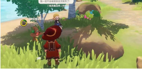 洛克王国世界路边带精灵的魔法师在哪