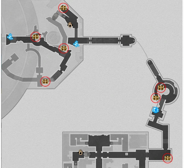 崩坏星穹铁道纷争荒墟悬锋城宝箱位置大全