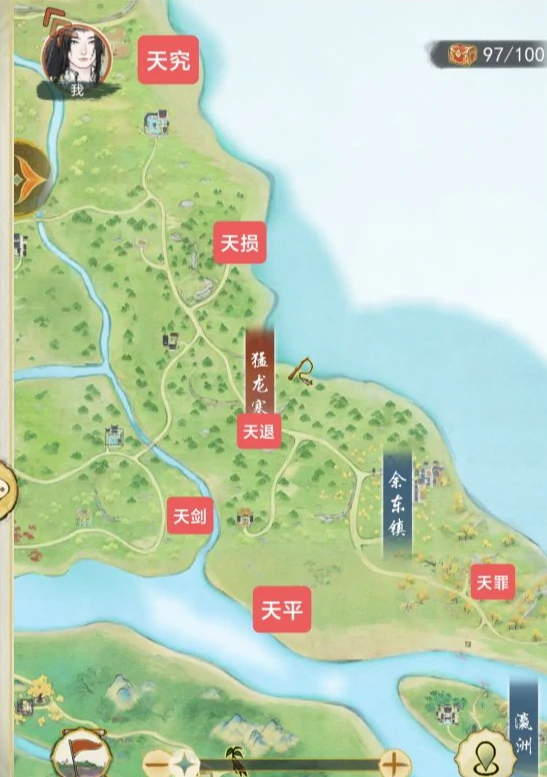 华夏千秋灵犬阁狗位置大全