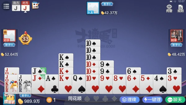 腾讯大掼蛋如何判断对家要什么牌