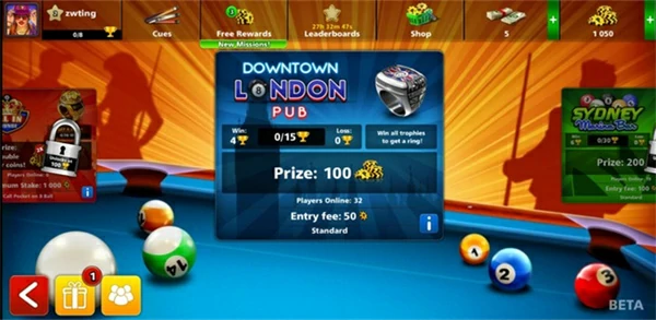 8 Ball Pool游戏玩法介绍