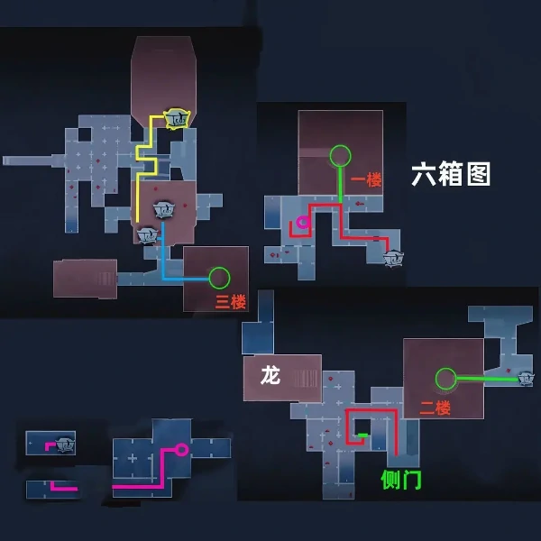 超自然行动组昆仑秘境极限侧门在上全地图小抄