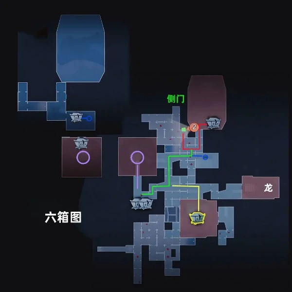 超自然行动组昆仑秘境极限侧门在上全地图小抄