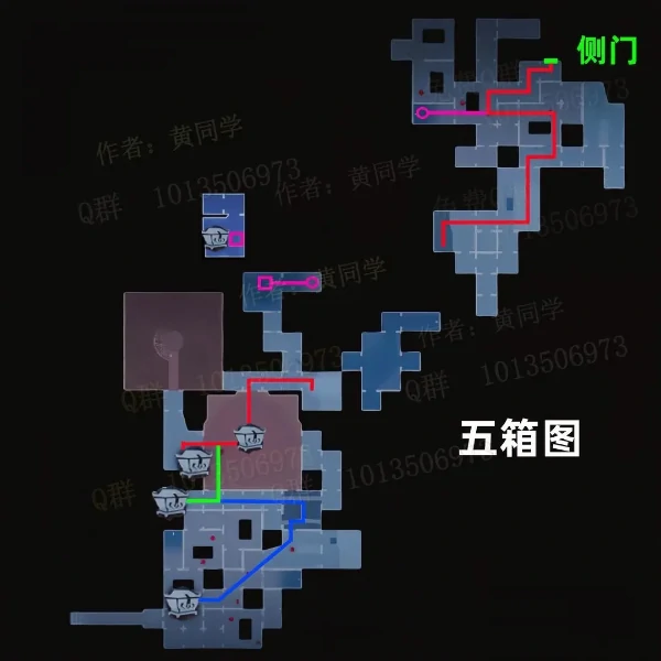 超自然行动组昆仑秘境极限侧门在上全地图小抄