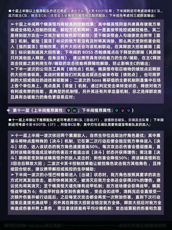 崩坏星穹铁道博徒困境混沌回忆一图流通关指南