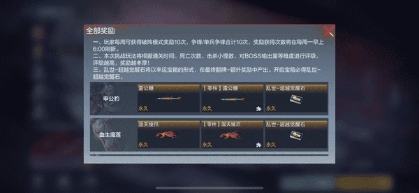 穿越火线手游封神狂潮可以领取多少次奖励