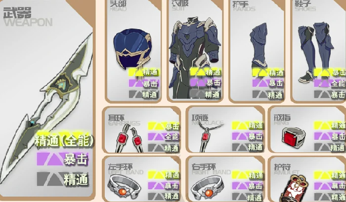 星痕共鸣装备词条怎么优化