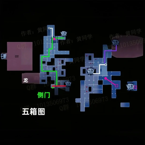 超自然行动组昆仑秘境极限侧门在下全地图小抄