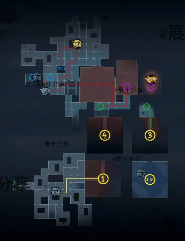 超自然行动组昆仑秘境极限侧门在下全地图小抄