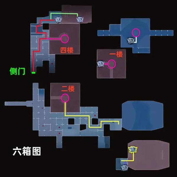 超自然行动组昆仑秘境极限侧门在下全地图小抄