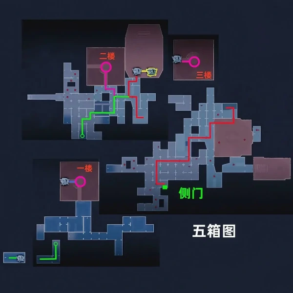 超自然行动组昆仑秘境极限侧门在下全地图小抄