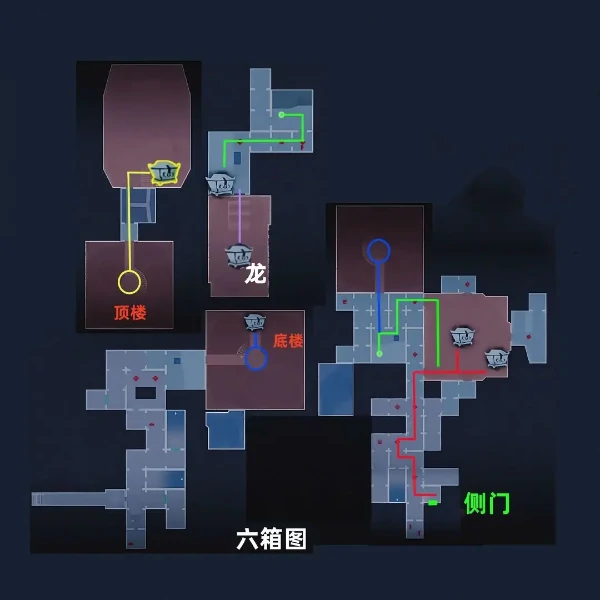 超自然行动组昆仑秘境极限侧门在下全地图小抄