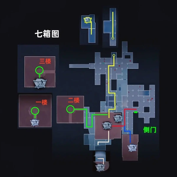 超自然行动组昆仑秘境极限侧门在下全地图小抄