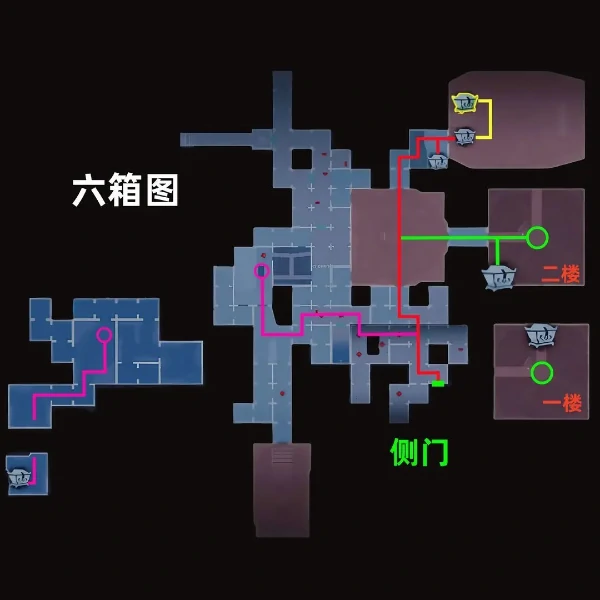 超自然行动组昆仑秘境极限侧门在下全地图小抄