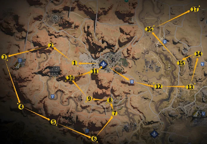 七日世界孤狼高原宝箱位置大全