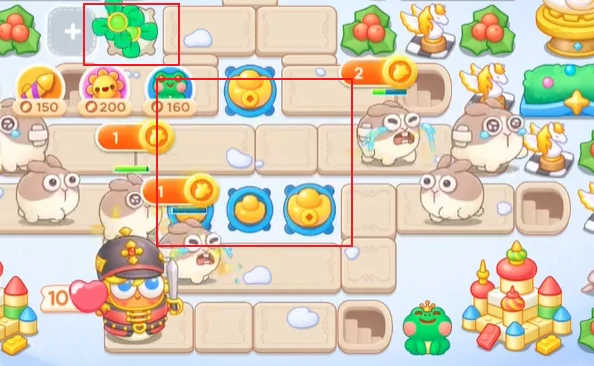 保卫萝卜4胡桃夹子第8关怎么过