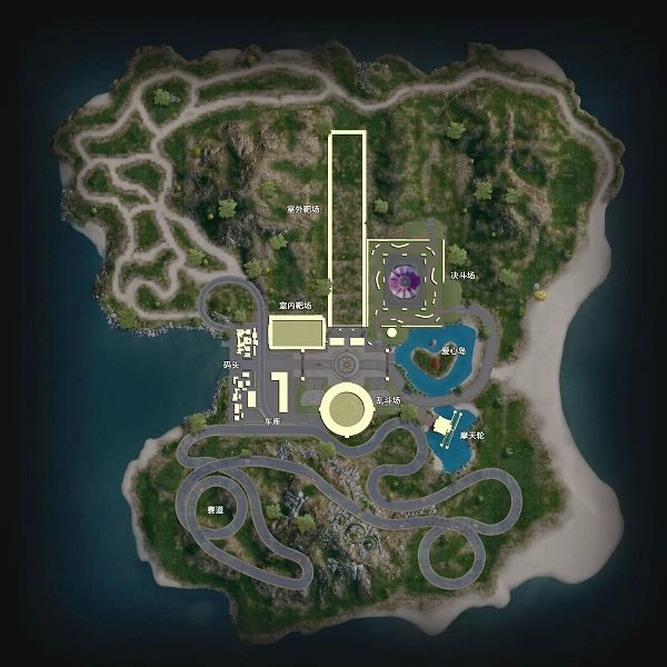 和平精英训练场怎么进入