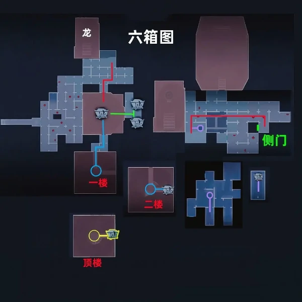 超自然行动组昆仑秘境极限侧门在左全地图小抄