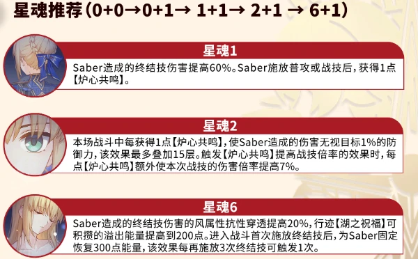 崩坏星穹铁道Saber养成攻略