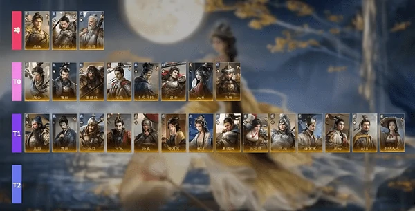 三国谋定天下阵容推荐排行榜!2025最新配队公式+武将梯度解析