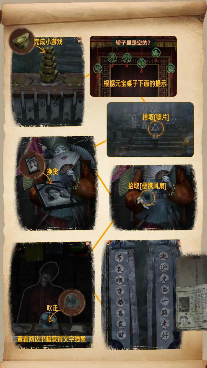 纸嫁衣7卿不负图文攻略大全