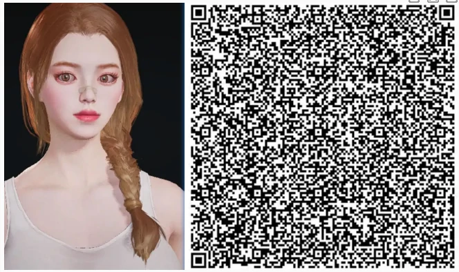 七日世界捏脸码图片