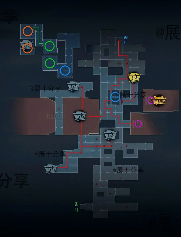 超自然行动组昆仑秘境极限侧门在右全地图小抄