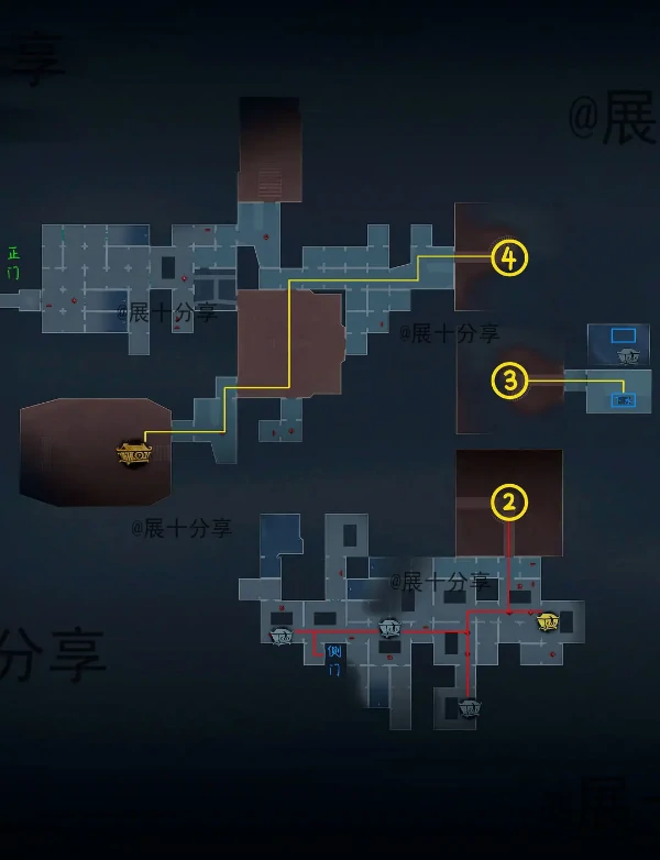 超自然行动组昆仑秘境极限侧门在右全地图小抄